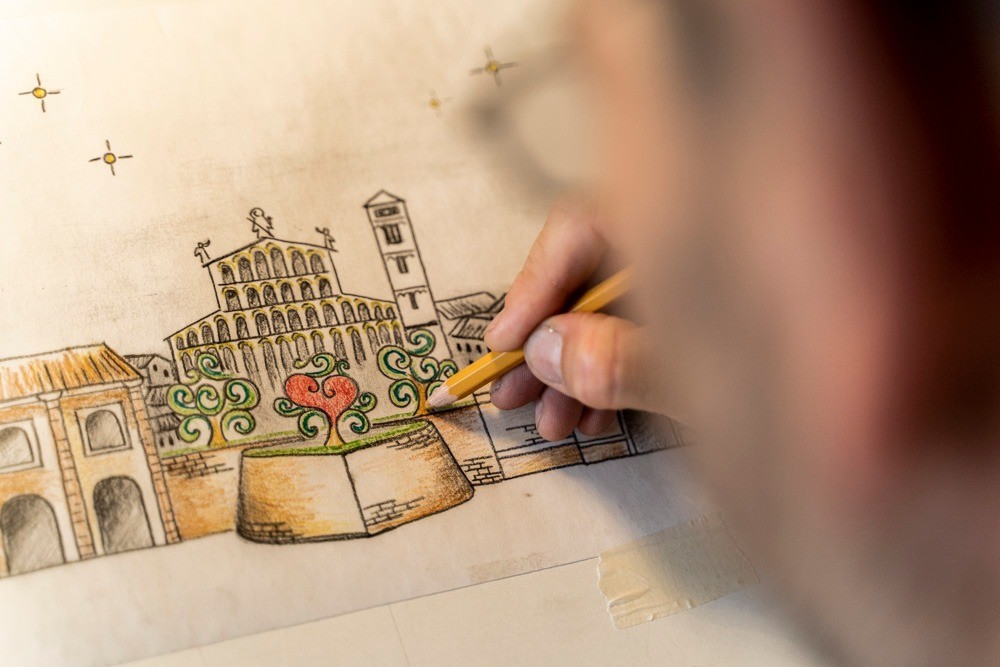 decorazione di siriano petrini